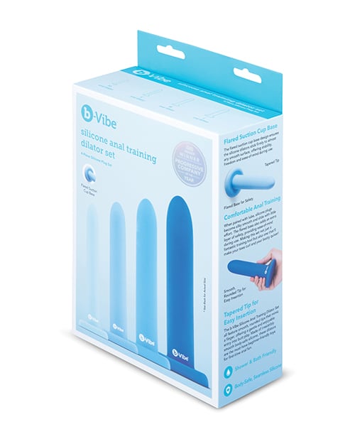 B-Vibe - Set Dilator Latihan Dubur Silikon 5 Keping