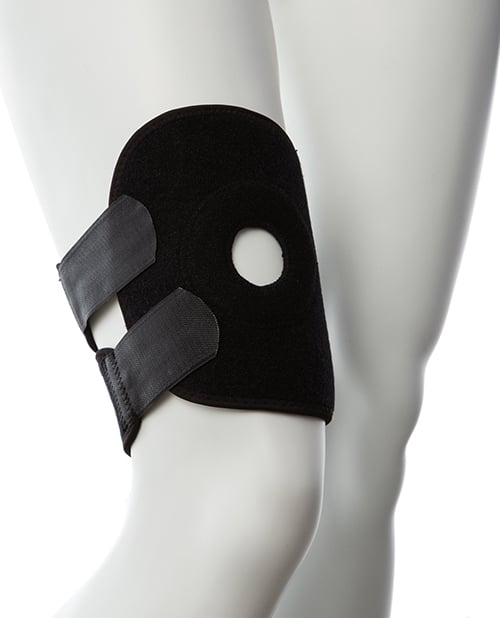 Harness Tali Thigh Rider Berlapik Gender Fluid S-L (Hitam)