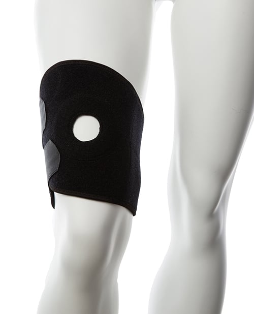 Harness Tali Thigh Rider Berlapik Gender Fluid S-L (Hitam)