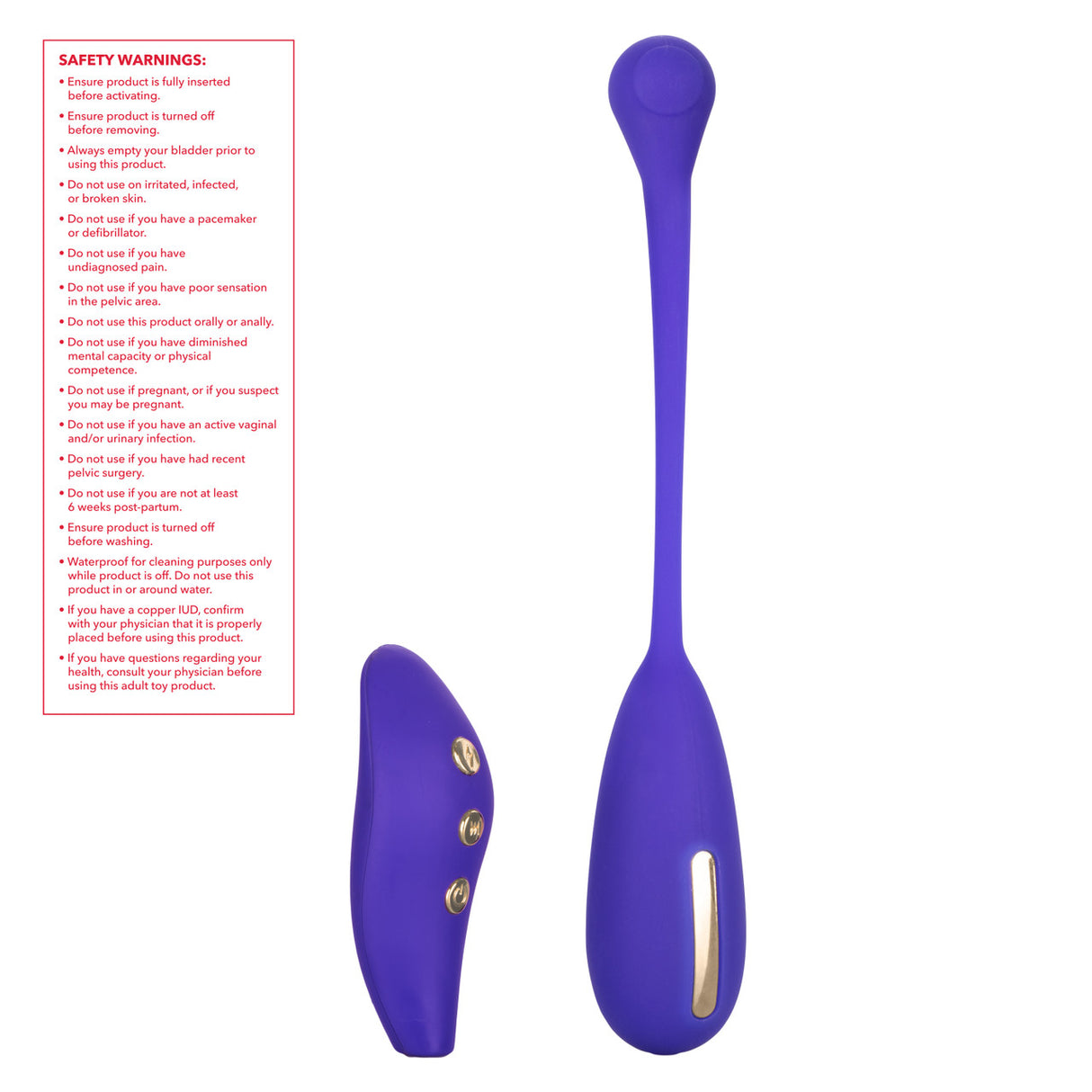 CalExotics - Impulse Remote Kegel eStim Pelvic Floor Exerciser