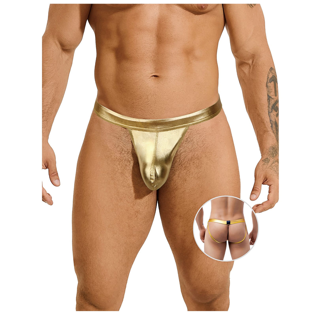 Stylish Platinum Guys - Men's Sheer Underwear Collection