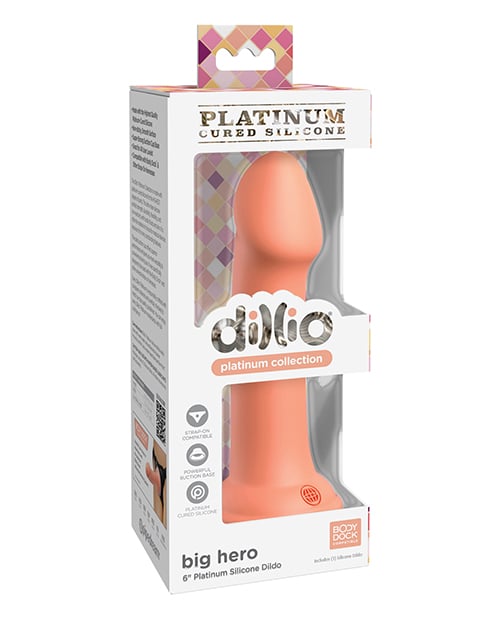 Pipedream - Dillio Platinum Silicone Dildo - Beige / 15.2 cm