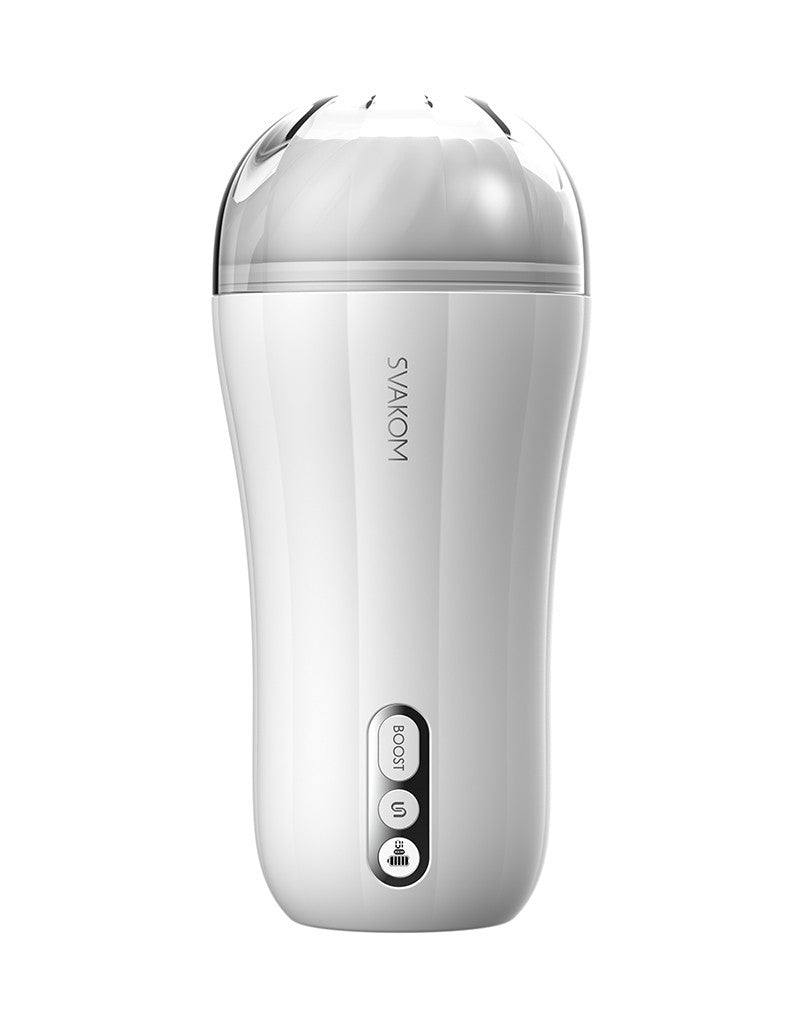 Svakom - Robin Rechargeable Vibrating Stroking Masturbator