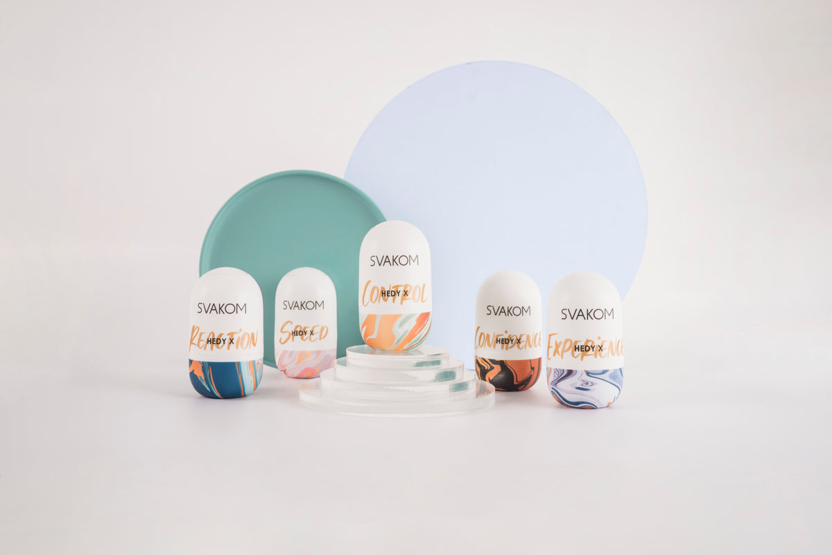 Svakom - Hedy X Five-Texture Reversible Masturbation Sleeve Set