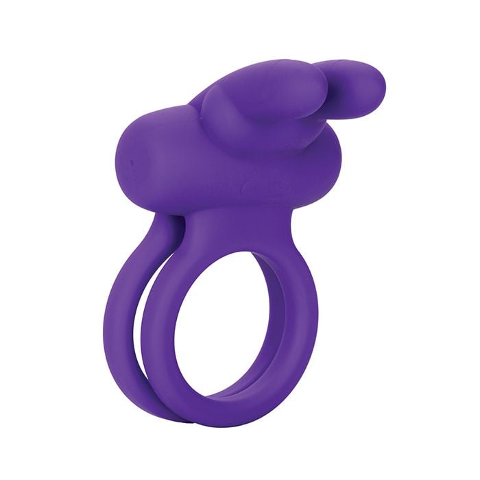 CalExotics - Rockin’ Rabbit Remote-Control Vibrating Cock Ring (Purple) - Purple