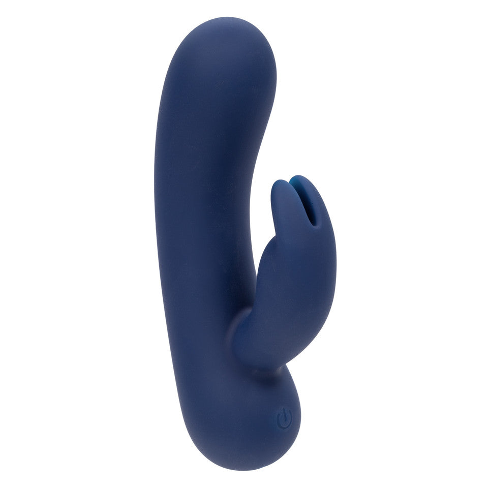 CalExotics - Cashmere Silk Bunny 可充电兔子振动器(蓝色)