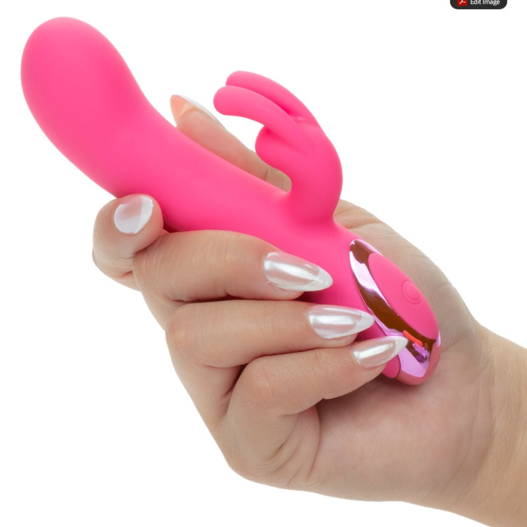 CalExotics - Kroma Turbo G Bunny 可充电兔形振动器(粉色)