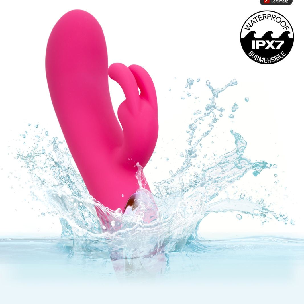 CalExotics - Kroma Turbo G Bunny 可充电兔形振动器(粉色)