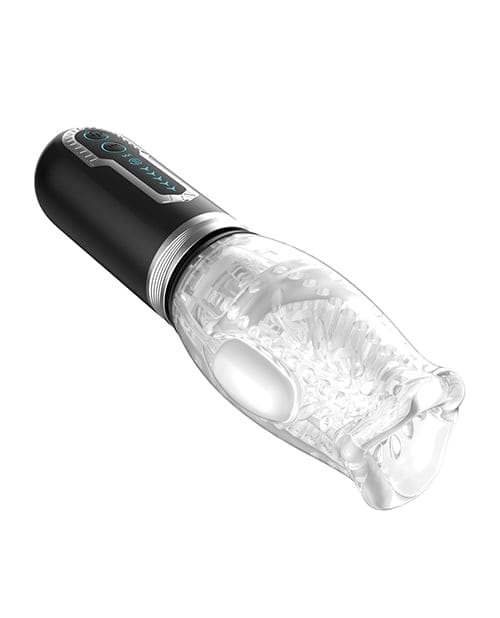 Secwell - Thrusting, Rotating & Vibrating Oral Masturbator (Black) SEC1006 CherryAffairs