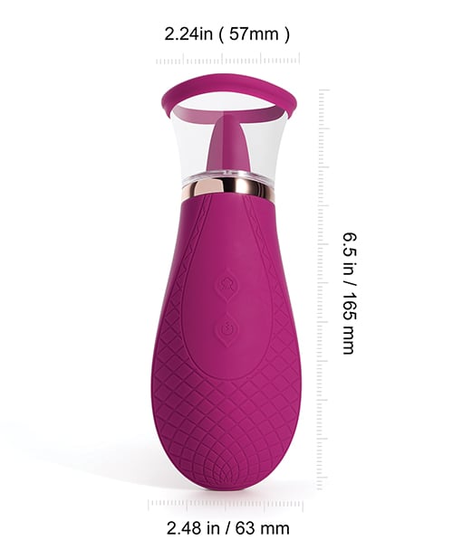 Honey Play Box - Scioness Sucking & Licking Clitoral Stimulator (Pink) - Pink