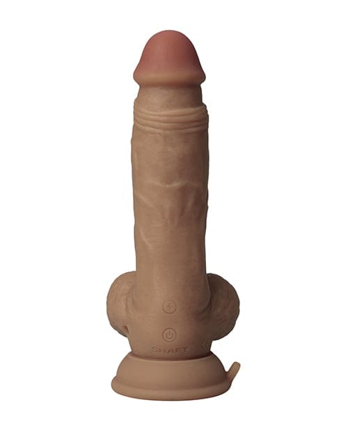 Shaft - Flexskin Liquid Silicone Vibrating Dildo with Balls CherryAffairs