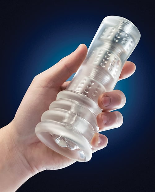 Blush Novelties - Rize Luz Glow-in-the-Dark Masturbator (Clear) - Clear