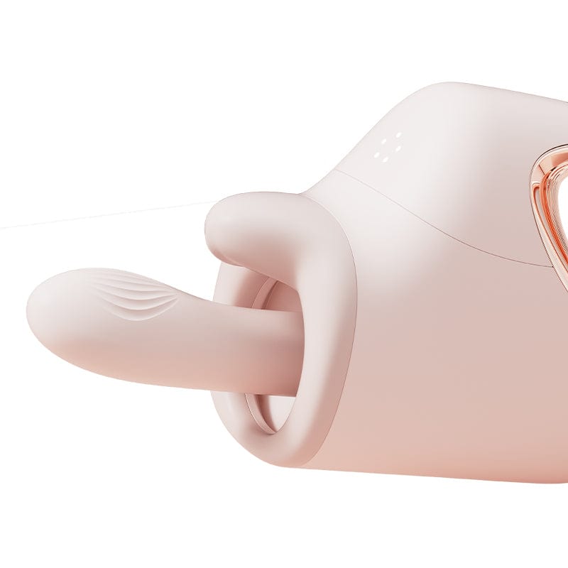 AK - G1 AI App-Controlled Thrusting Heating Vibrator (Pink) AK1012 CherryAffairs