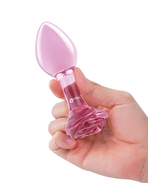B-Vibe - Pink Roses Silicone Anal Plug Training Set (Pink) BV1036 CherryAffairs