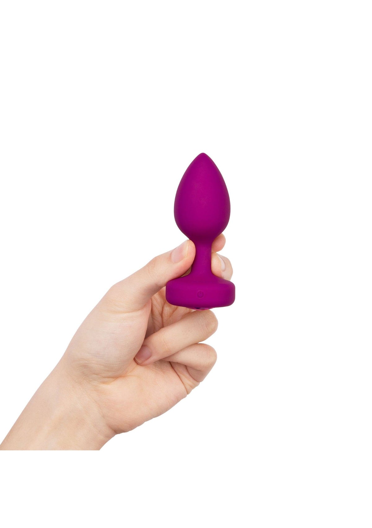 B-Vibe - Rechargeable Vibrating Jewel Anal Plug S/M (Pink) BV1026 CherryAffairs