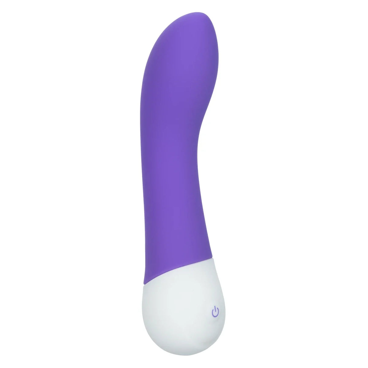 CalExotics - Basic Essentials Rechargeable Curved G Spot Vibrator (Purple) – product view 3