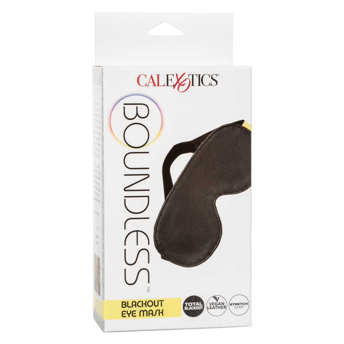 CalExotics - Boundless Padded Blackout Sensory Eye Mask (Black) – product view 3