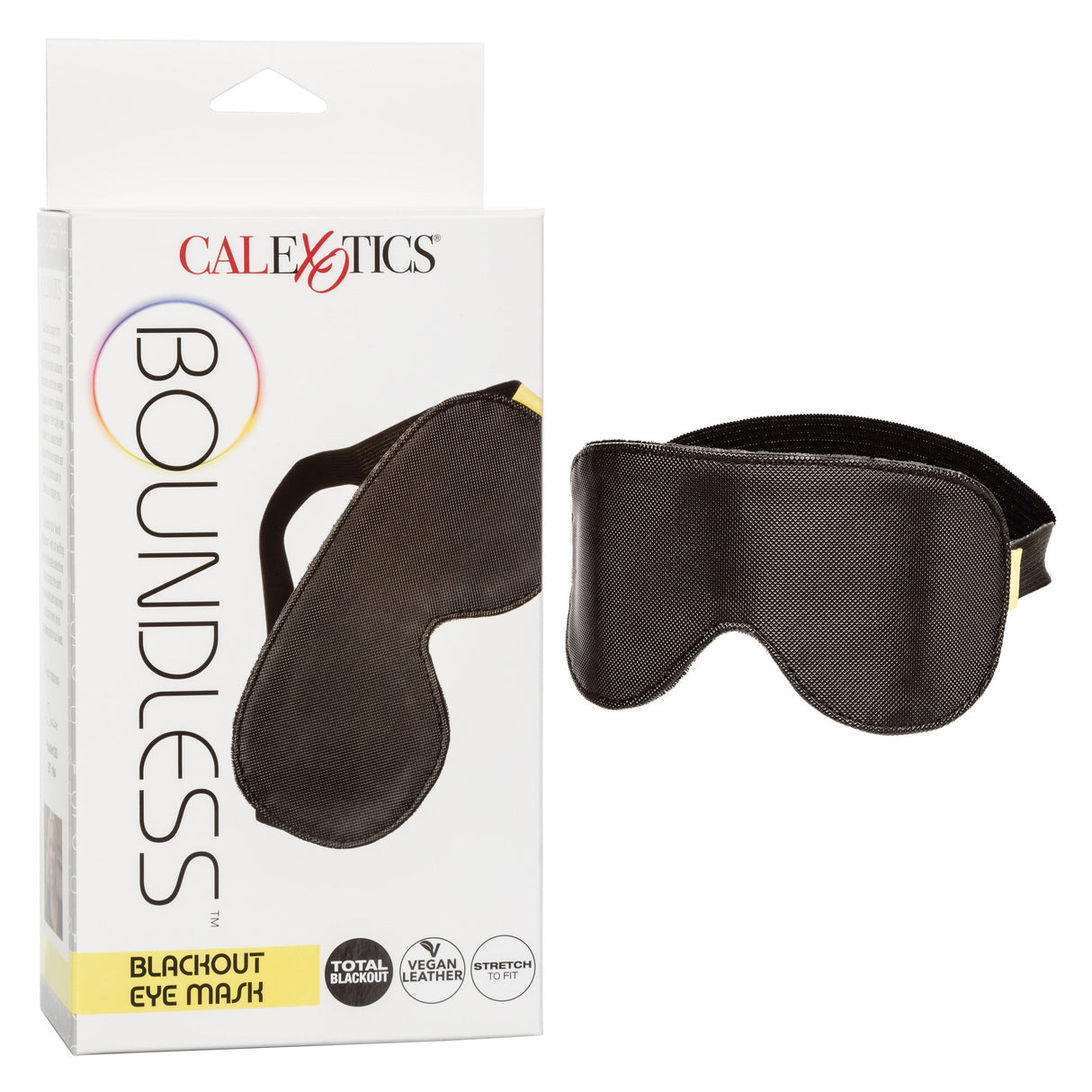 CalExotics - Boundless Padded Blackout Sensory Eye Mask (Black) – product view 10