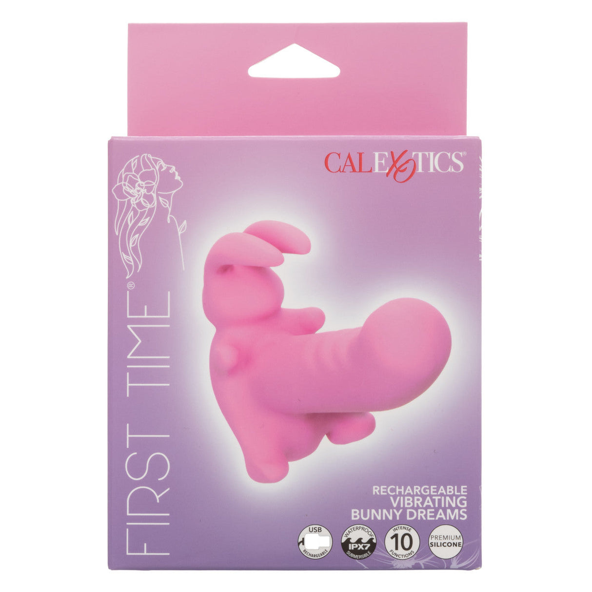 CalExotics - First Time Rechargeable Vibrating Bunny Dreams (Pink) – product view 4