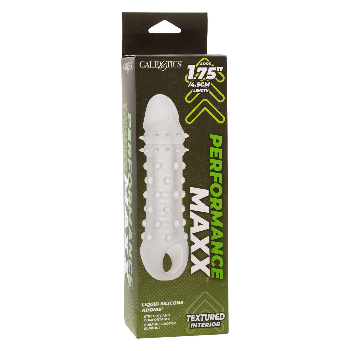 CalExotics - Performance Maxx Liquid Silicone Adonis Extension Sleeve (Clear) – product view 4