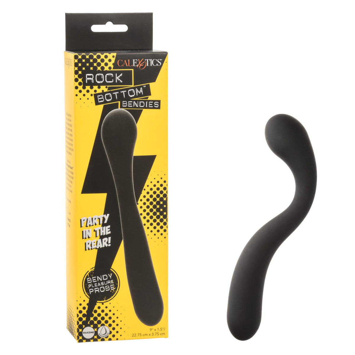 CalExotics - Rock Bottom Bendies Pleasure Flexible Silicone Prostate Probes – product image