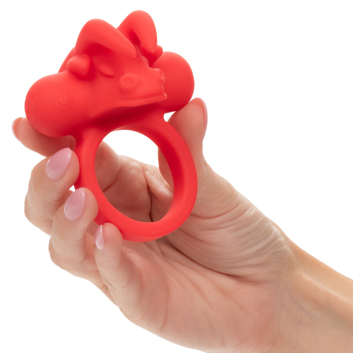 CalExotics - Rechargeable Matador Triple-Stimulation Cock Ring (Red) – product view 2