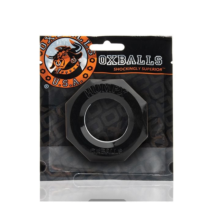 Oxballs - HUMP-X Flat-Inner Stretch Cock Ring (Black) – product view 3