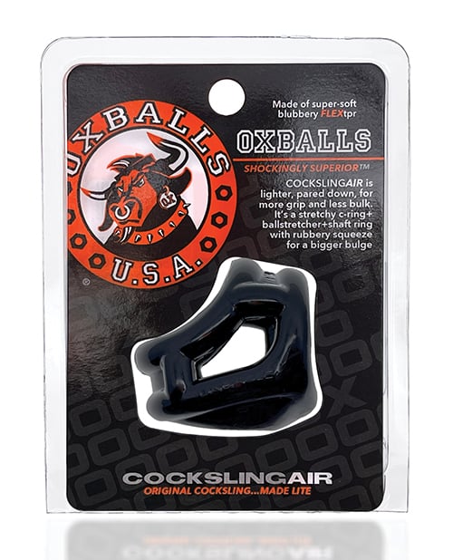 Oxballs - Cocksling Air Lightweight Flextpr Cock and Ball Sling (Black) – product view 5