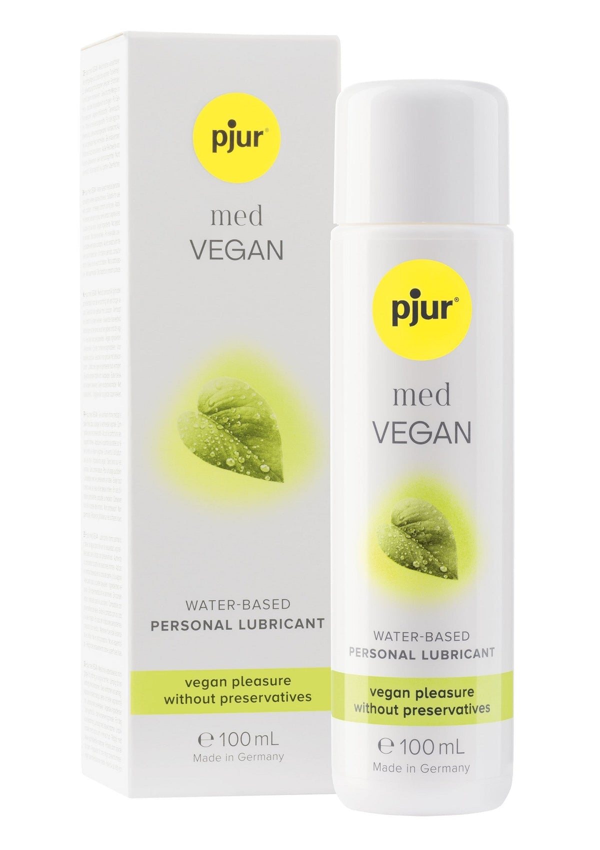 Pjur - med VEGAN glide Water Based Personal Lubricant 100 ml (Clear) – product image