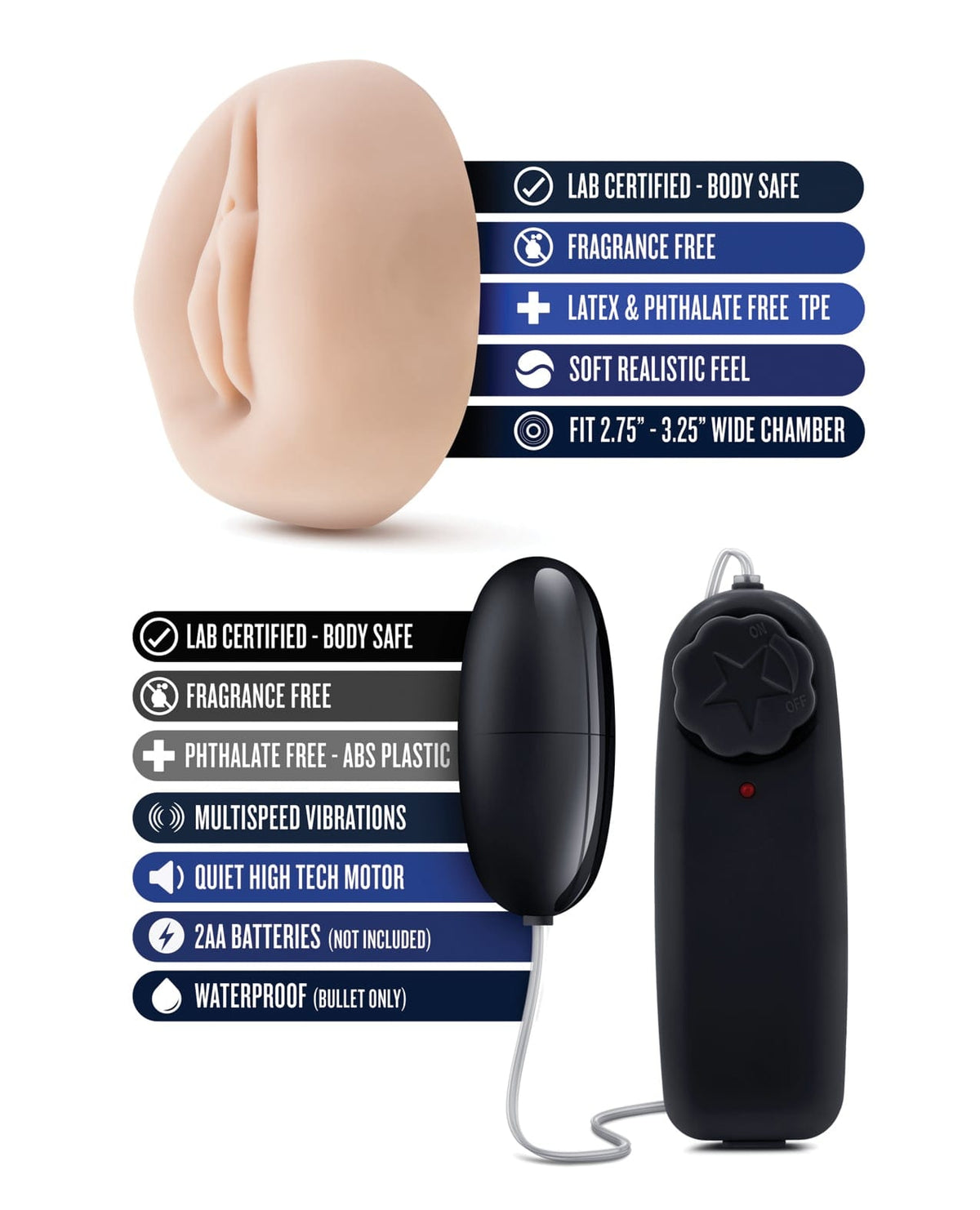 Blush Novelties - Performance VX4 Vibrating Penis Pump BN1187 CherryAffairs