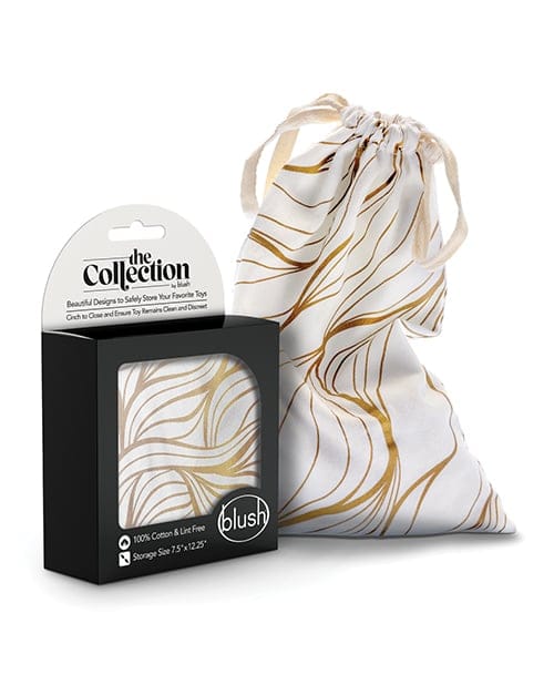 Blush Novelties - Safe Sex Antibacterial Toy Storage Bag Medium (White) BN1165 CherryAffairs