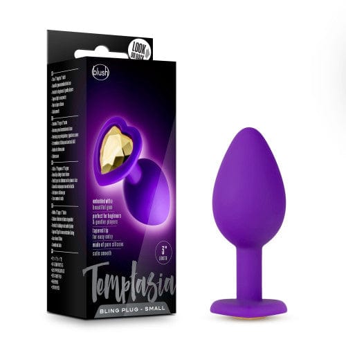 Blush Novelties - Temptasia Bling Anal Plug with Gem BN1141 CherryAffairs