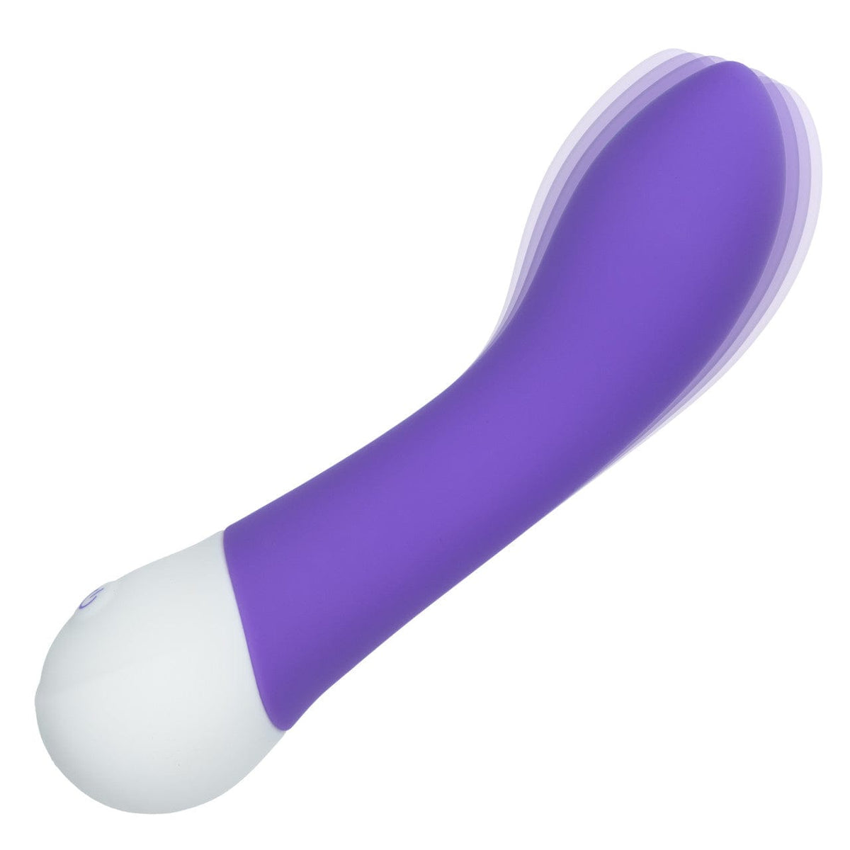 CalExotics - Basic Essentials Rechargeable Curved G Spot Vibrator (Purple) CE2183 CherryAffairs