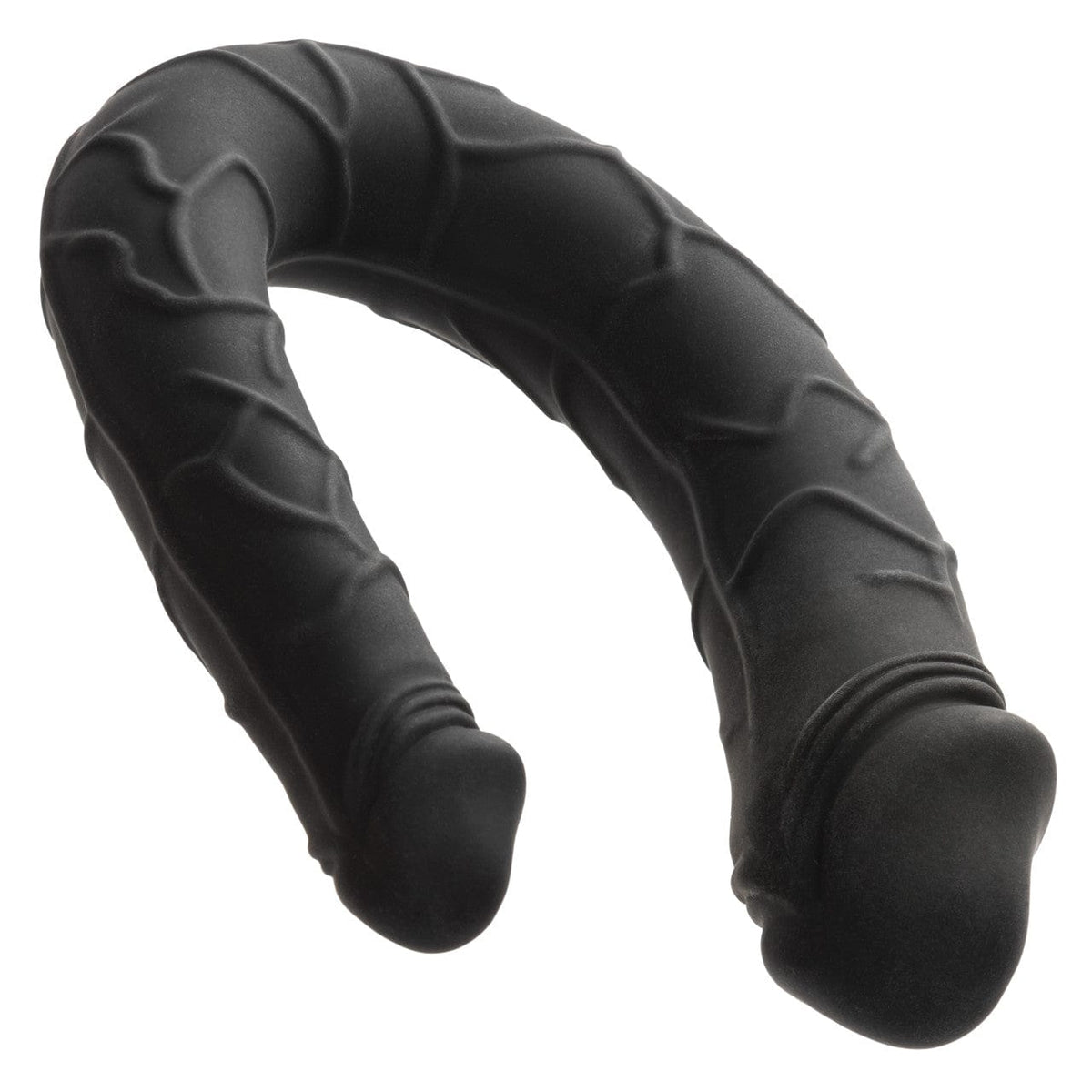 CalExotics - Boundless AC/DC Flexible Double Ended Silicone Dildo (Black) CE2186 CherryAffairs