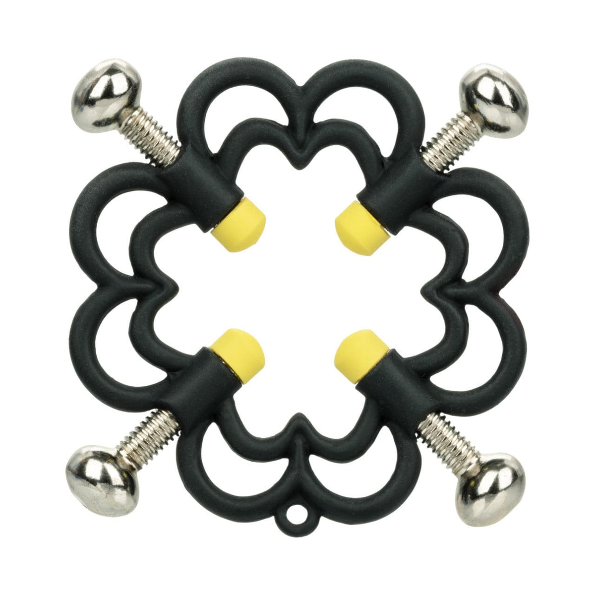CalExotics - Boundless Adjustable Four Point Nipple Grips (Black) CE2187 CherryAffairs