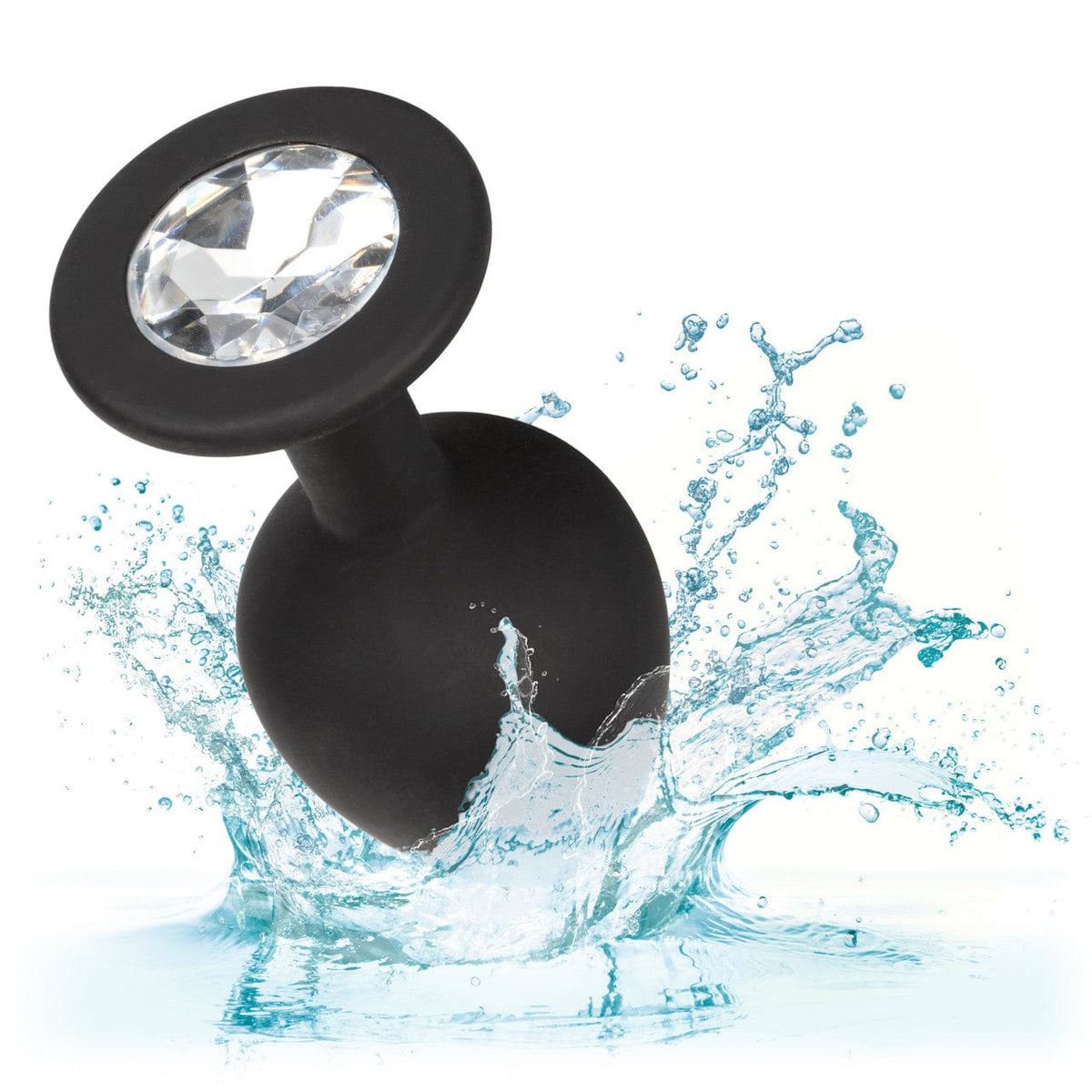 CalExotics - Silicone Gem Graduated Anal Plug Kit (Black) CE2198 CherryAffairs