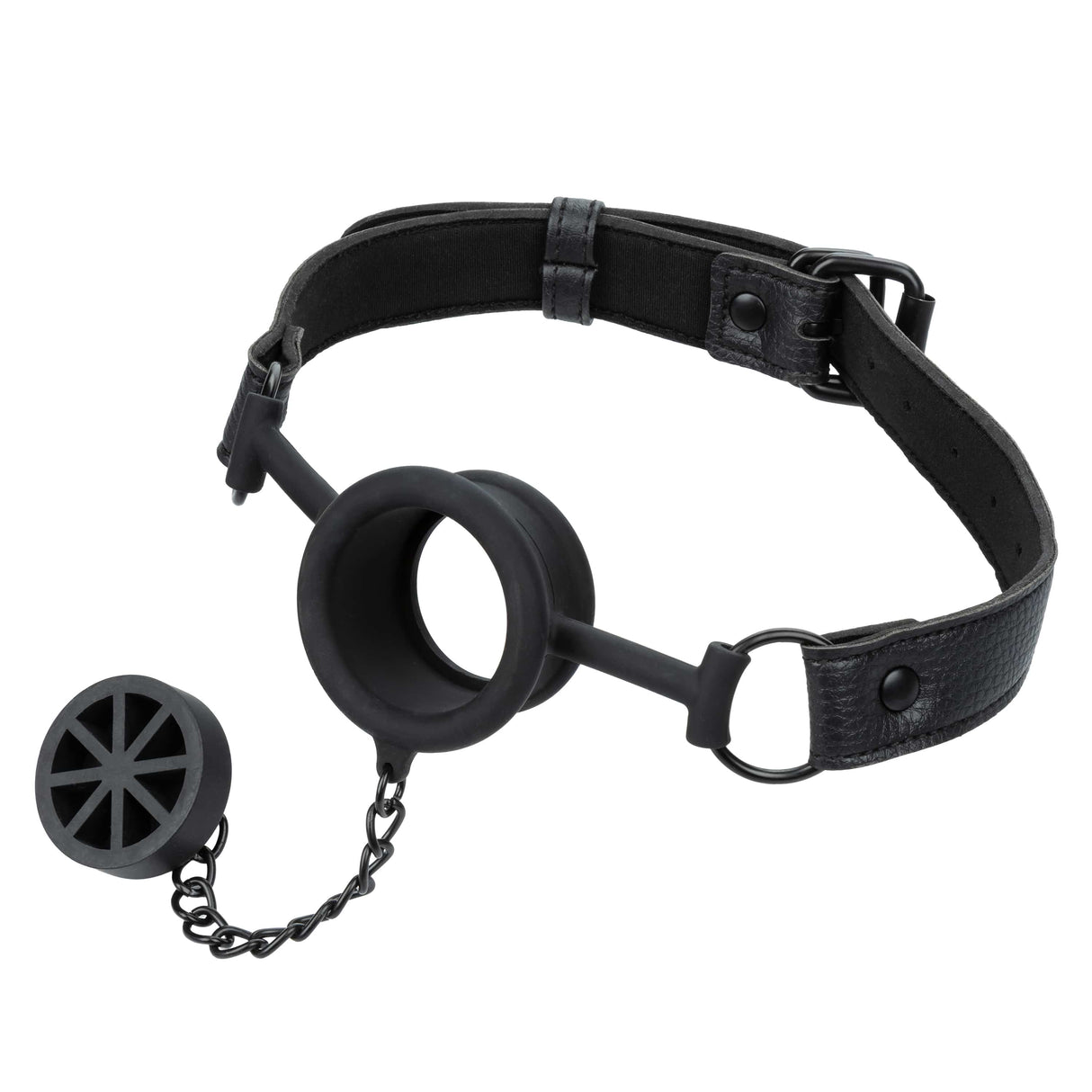 California Exotics - Nocturnal Collection Stopper Gag (Black) CE2137 CherryAffairs
