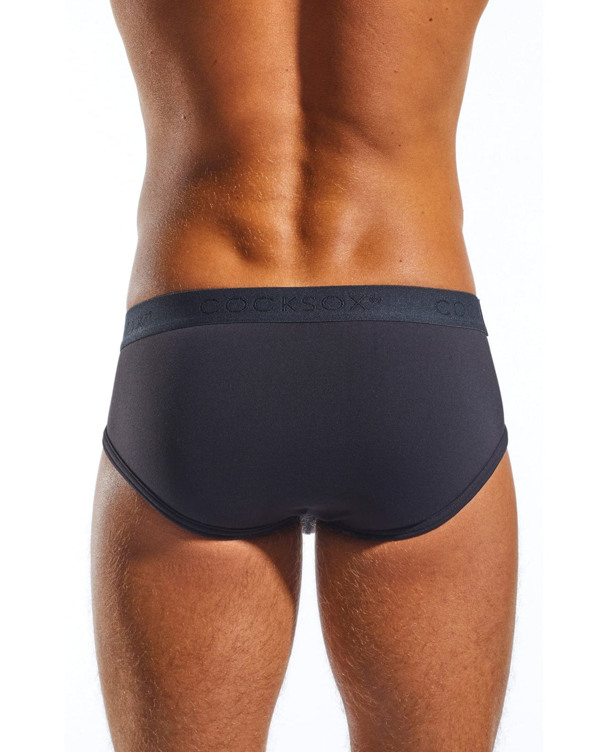 Cocksox - Contour Pouch Men's Sports Brief Underwear (Black) CherryAffairs