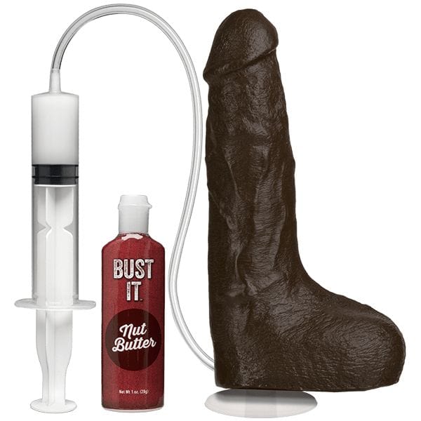Doc Johnson - Bust It Squirting Realistic Cock with 1oz Nut Butter CherryAffairs