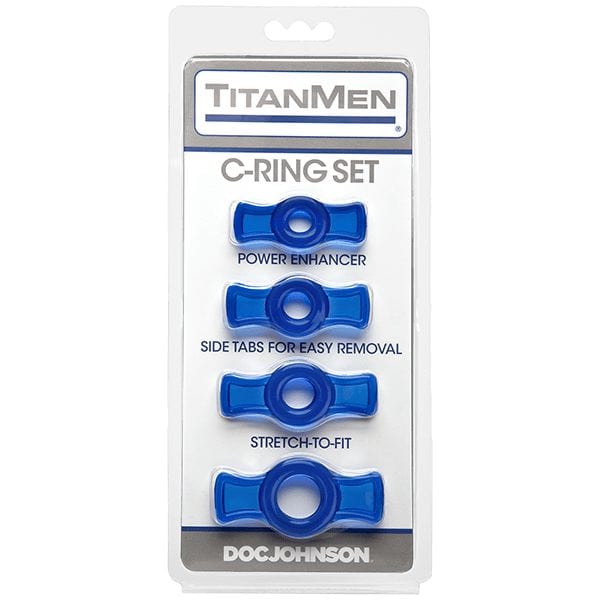 Doc Johnson - Titanmen Tools Cock Ring Set - CherryAffairs.sg