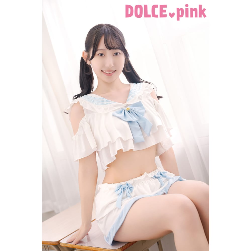 Dolce - School Sailor Cute and Sexy Costume (White) OT1286 CherryAffairs