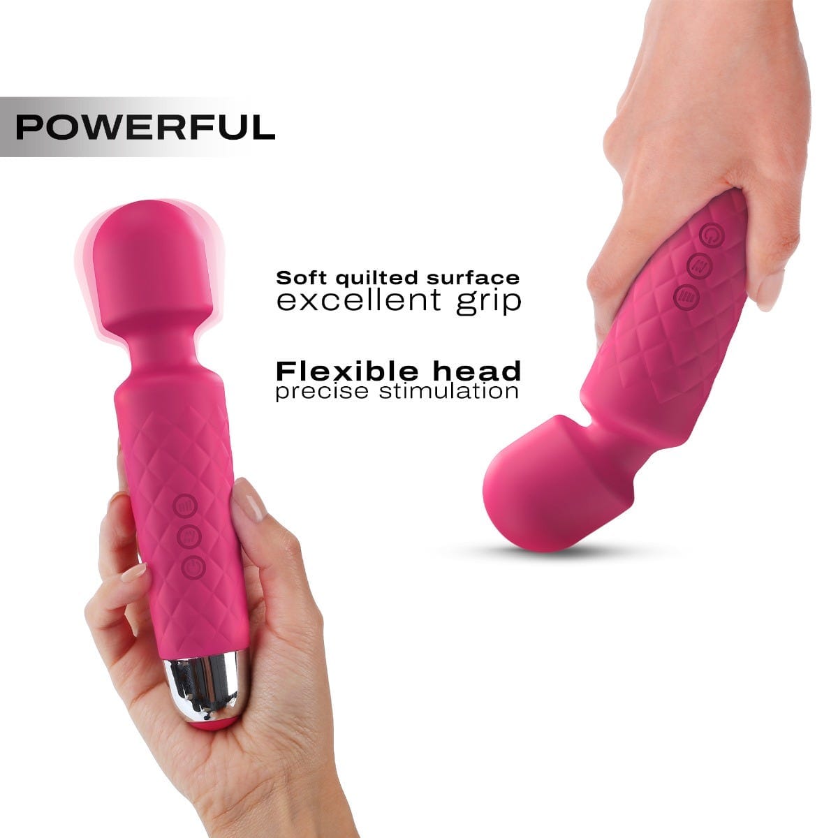 Dorcel - Wanderful Rechargeable Wand Massager - CherryAffairs.sg