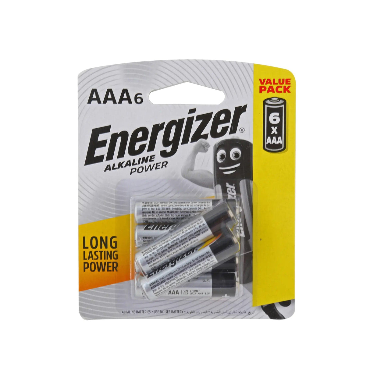 Energizer - Alkaline Power E92 AAA Battery Value Pack - CherryAffairs.sg