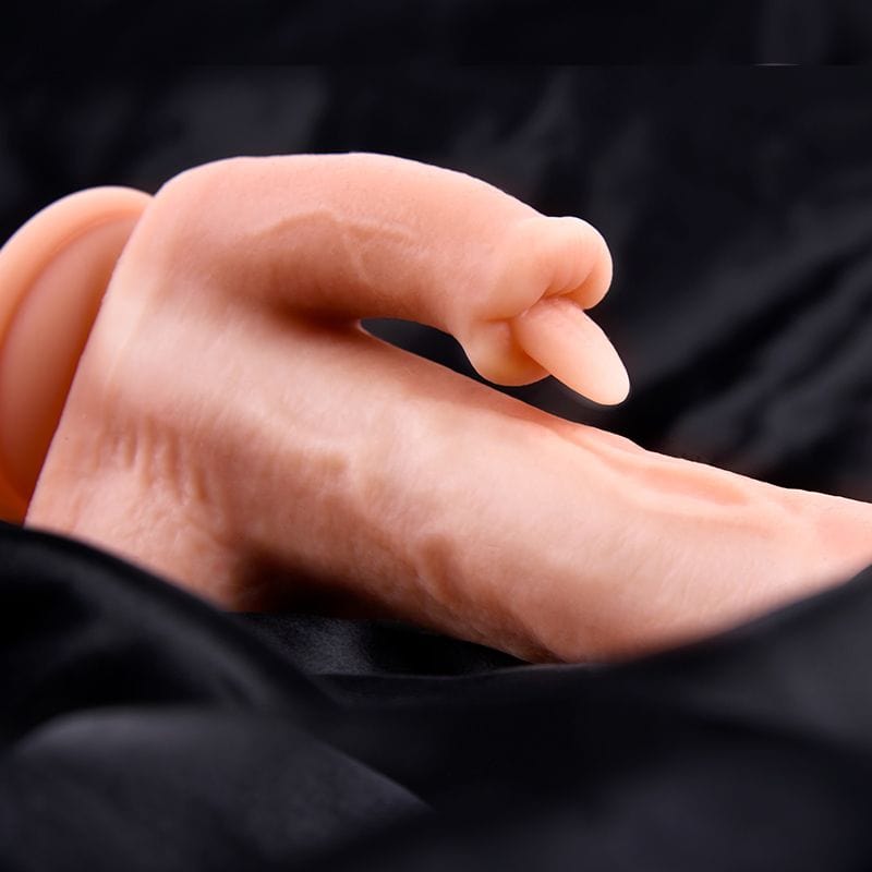 Erocome - Serpens Heating Rotating Vibrating Realistic Dildo (Beige)    Realistic Dildo with suction cup (Vibration) Rechargeable