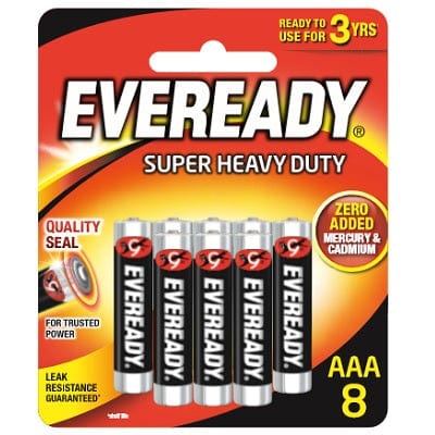Eveready - Super Heavy Duty M1215 AAA Battery Value Pack EVR1003 CherryAffairs