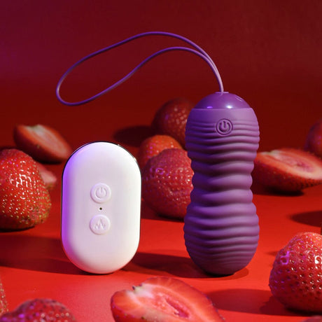 Evolved - Eager Egg Remote Egg Vibrator (Purple) EV1158 CherryAffairs