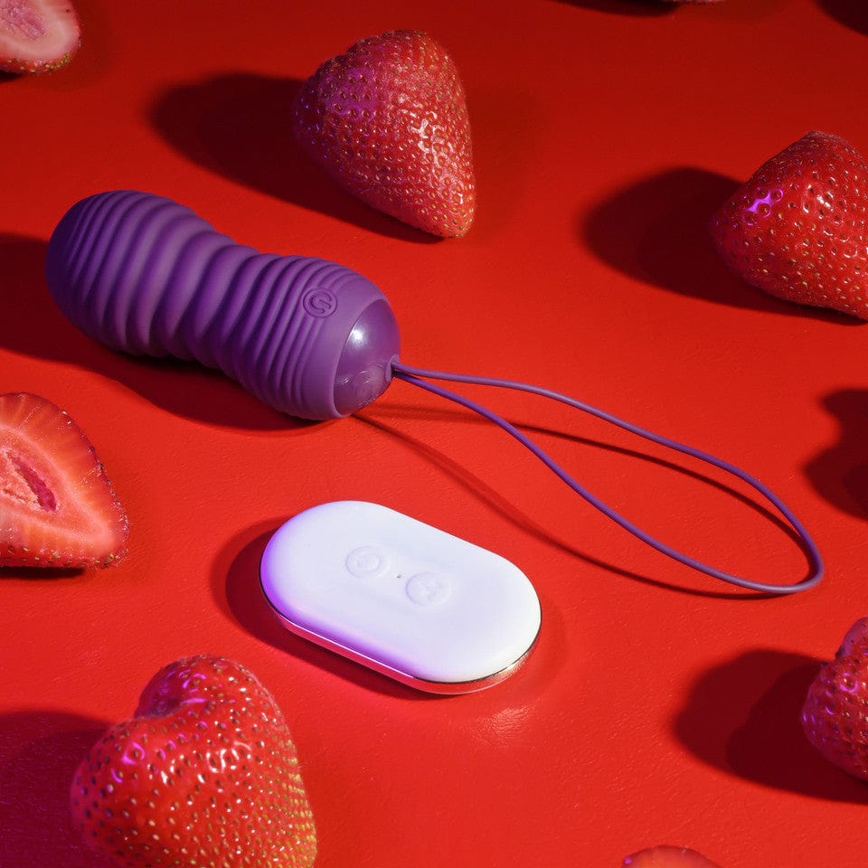 Evolved - Eager Egg Remote Egg Vibrator (Purple) EV1158 CherryAffairs