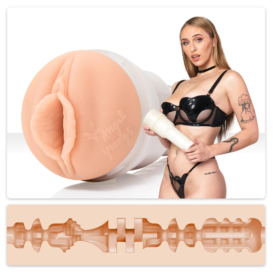 Fleshlight - Fleshlight Girls 安潔爾·楊 虛擬陰道自慰器(甜美款)