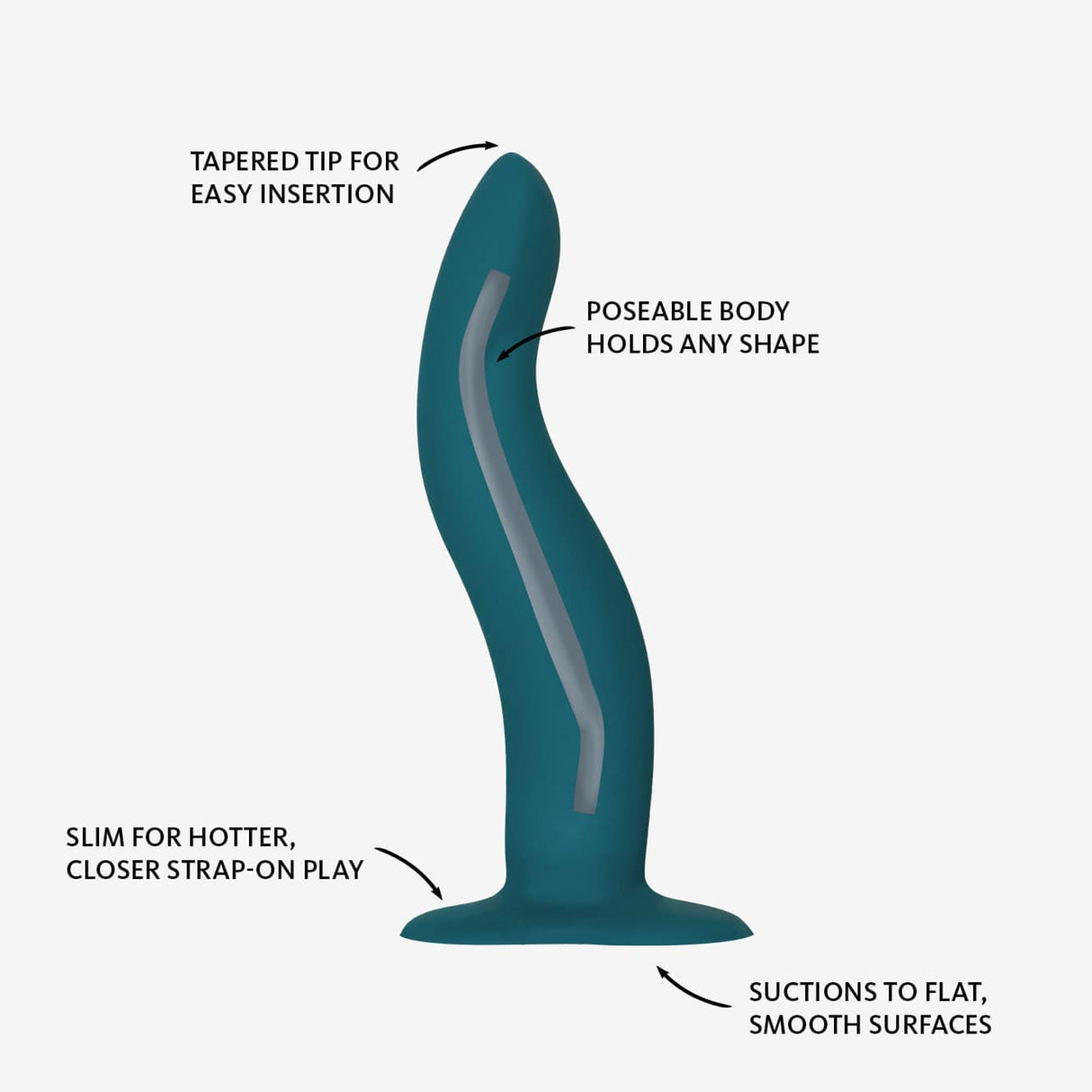 Fun Factory - Limba Flex G Spot Dildo CherryAffairs