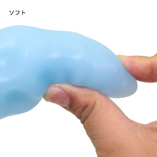 Tomax - Ice Dragon Ice Blue Soft Fantasy Silicone Suction Cup Dildo (Blue)